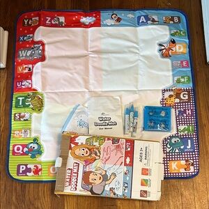 Water Doodle Mat with Alphabet Design